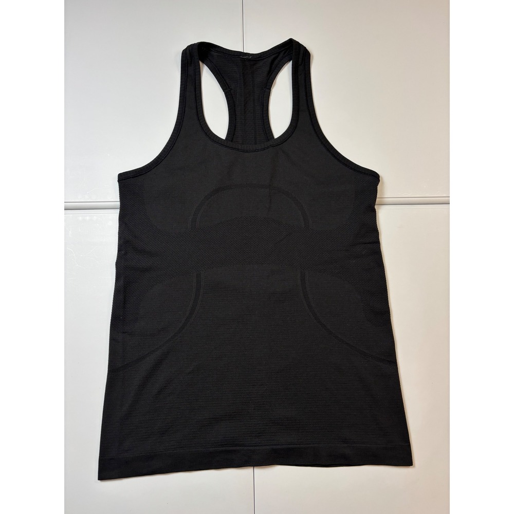 Lululemon Swiftly Tech Racerback Tank Top 2.0 Black Size 8 Womens Activewear